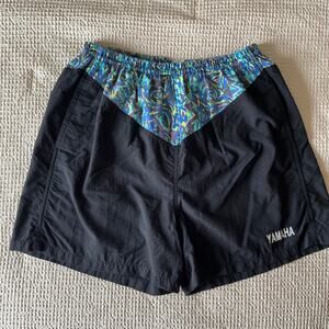 Vintage Yamaha athletic shorts / swim trunks